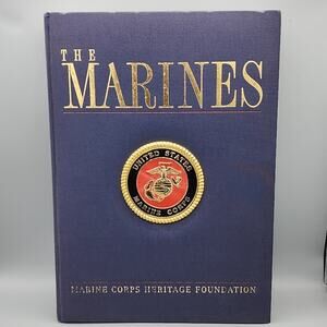The Marines Hardcover Book Us Marine Corps Heritage Foundation Commemorative